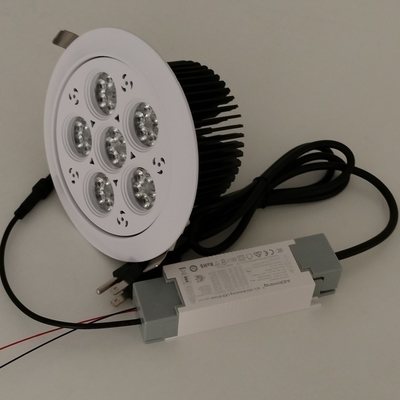 40w 36 องศา 3000K-9000K IP20 LED ดาวน์ไลท์ โฟตไลท์ พร้อมแสงภายในที่สามารถหมับได้