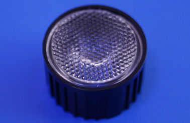 เลนส์นำแสง PMMA ของ Aspheric พร้อมตัวยึดสีดำสำหรับไฟส่องเฉพาะจุด