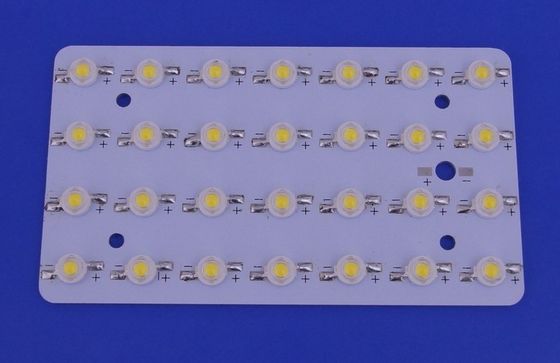 อลูมิเนียม LEd SMD LED PCB บอร์ดโมดูล 28W ไฟถนนไฟ LED PCB