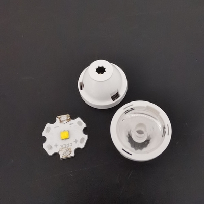 มุมลำแสงแคบ PMMA 5 องศา Led Lens สำหรับ led, 20mm led reflectors