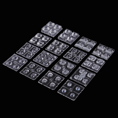 PC Led Street Lighting เลนส์ LED 157x57 องศาสําหรับไฟถนน