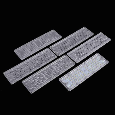 50W SMD3030 PC Lens LED Street Light Module Waterproof 8 Series 8 Parallel 48V With Heat Sink