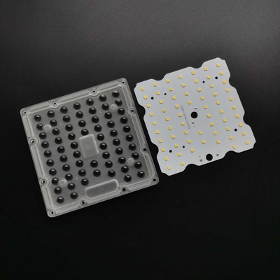 150lm/w 50w SMD3030 ตาราง LED Module Led Street Light Lens สําหรับ Led Street Light