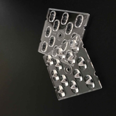 เลนส์ SMD Led 3030, TP4-S เลนส์ 50x50mm Led สำหรับไฟถนน