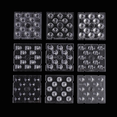 ปะเก็นซิลิกอน 12 In 1 3030 SMD LED Lens สำหรับ High Bay Light
