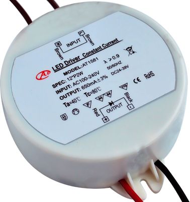 แหล่งจ่ายไฟ LED กระแสคงที่ 1280mA 28W DC 320mA ไดรเวอร์ LED เอาต์พุต 14-22.5V