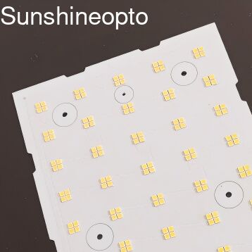 150W SMD 3030 LED PCB Board 91% Transmittance Optics Array Lens สําหรับโมดูลไฟฟ้า LED