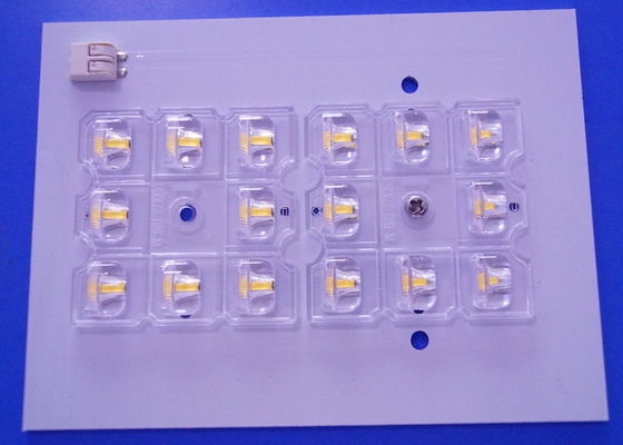 Aluminium Material Led Smd Pcb 1 Layer Customized PCB Plate Solar Lamp White Color