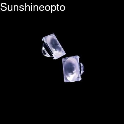 มุมขั้ว 10 องศาแคบ กว้าง 22 มม. เลนส์แสง LED ด้วยเกรดแสง PMMA สําหรับแสงสว่างภายนอก