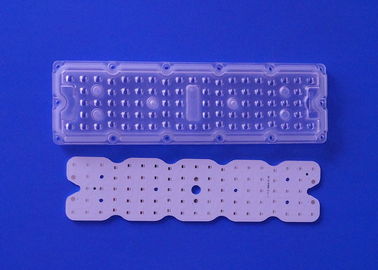 70x140 องศา 80 ไฟถนน LED โมดูล 3030 3535 SMD ชิ้นส่วนไฟถนนแสงเอาท์พุทสูง