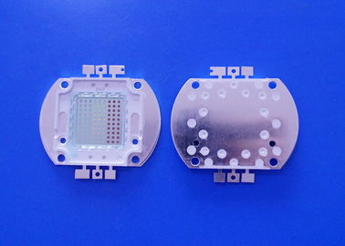 ซังกำลังสูง 100 วัตต์ RGB LED ชิป R / G / B มุมมอง 120 องศาสำหรับการปลูกพืช