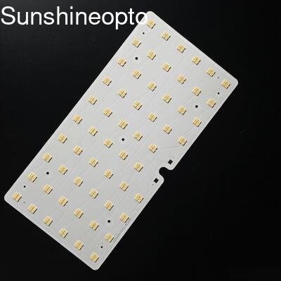 232 ชิ้น 3030 SMD โมดูลไฟถนน LED พร้อมมุมลำแสง 115x150 องศาและเลนส์ PC เกรดออปติคอล