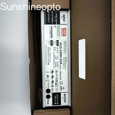พาวเวอร์ซัพพลาย LED กระแสคงที่ 240W 24V กันน้ำ IP65 สำหรับไฟไฮเบย์และไฟภายนอก