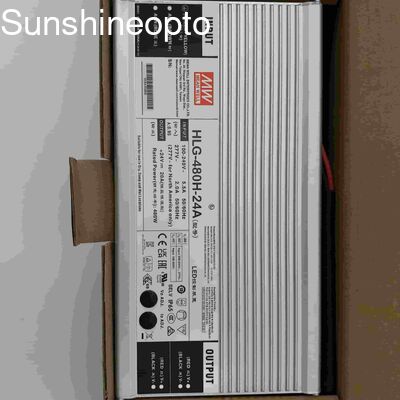 แหล่งจ่ายไฟ LED แรงดันคงที่ 480W 24V กระแสคงที่ + IP65 กันน้ำสำหรับอุโมงค์และแสงอ่าวสูง
