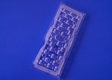3030SMD เลนส์ไฟถนน LED 173 มม. เลนส์มุมกว้าง 176x96 องศา