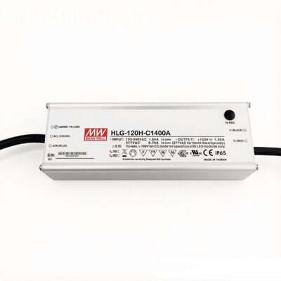 แหล่งจ่ายไฟ LED กระแสคงที่ Meanwell Driver 120W กันน้ำ พร้อมเคสอะลูมิเนียม