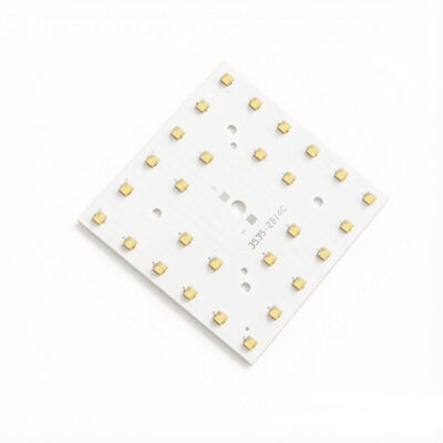 100 × 100 มม. 50 W SMD3535 LED PCB Board พร้อมเลนส์ PC แบบออปติคัลแผนที่และโมดูลติดตั้งไฟสาธารณะผู้ผลิต OEM