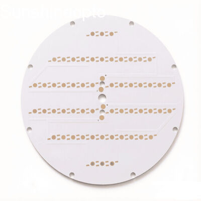 บอร์ด PCB LED RGB SMD ขนาด 56 วัตต์พร้อมชิป LED Bridgelux ขนาด 45 มิลลิเมตร 203.2 มม. สำหรับแสงสถาปัตยกรรมกลางแจ้งและในร่ม