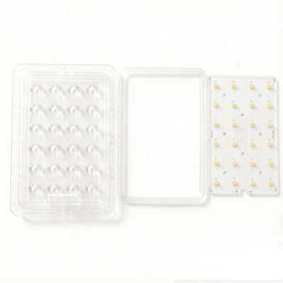 บอร์ด PCB LED อลูมิเนียมแบบกำหนดเองพร้อมไฟ LED SMD 3535 การนำความร้อนสูงสำหรับไฟอุโมงค์ไฟถนน