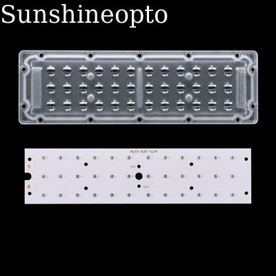 50W SMD 3535 โมดูลไฟถนน LED 150lm / W โมดูล LED ประสิทธิภาพสูง 92% เลนส์ PC