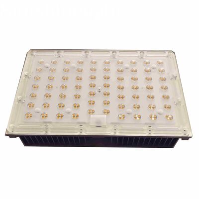 ที่กำหนดเอง 200 วัตต์โมดูลไฟ LED ปก 90 องศาเลนส์ PC ออปติคัล 14s20p 2200K SMD 3030 LED PCB Board