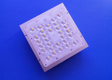 รูปทรงสี่เหลี่ยม 130x130 มม. SMD 5050 โมดูลไฟ LED พร้อมชุดระบายความร้อน