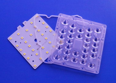 วัสดุพีซีไฟถนน LED โมดูล 5050 SMD อลูมิเนียมบอร์ด 50W 80W 100W 24V