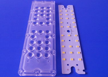 โมดูลไฟถนนในเมือง LED 28 จุดที่คะแนน 5050 SMD ชนิดแสงวัสดุคอมพิวเตอร์เกรด