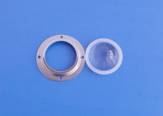 50mm Dia COB เลนส์แก้วความสูง 28 มม. สำหรับ LED 10w 20w 30w