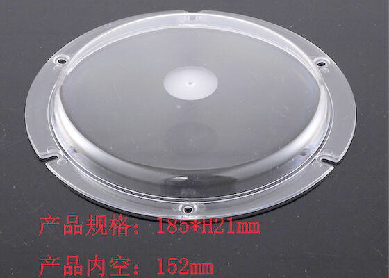 เลนส์ออพติคอล LED ขนาด 184 มม. Dia 200W 300W สำหรับไฟไฮเบย์