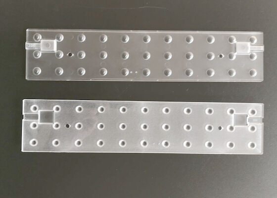 PMMA 60 องศา SMD LED เลนส์สำหรับโคมไฟเชิงเส้นในร่ม
