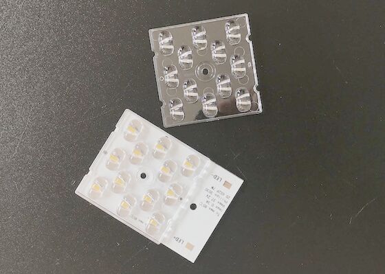 Square Smd3030 โมดูลไฟถนน LED 7W 156x68 เลนส์