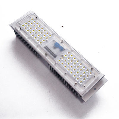 AC220V Led Street Light Components SMD3030 Optical PC With Heat Sink
