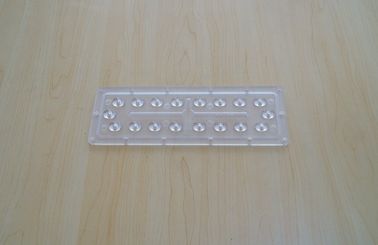 เลนส์ Asymmetric Led แบบถอดเปลี่ยนได้ 2 - 3 ช่องทางรถยนต์ที่มีรูปทรงสี่เหลี่ยมผืนผ้า