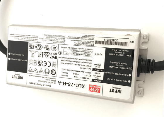 36V 100W แหล่งจ่ายไฟคงที่ในปัจจุบัน IP65 กันน้ำสำหรับ High Bay Light
