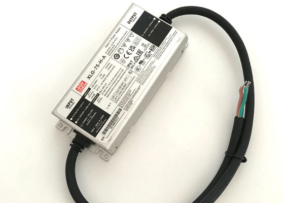เครื่องขับ LED ขนาด 75W พลังงานคงที่ พร้อมปริมาณการเข้า 90-305VAC สําหรับไฟ LED