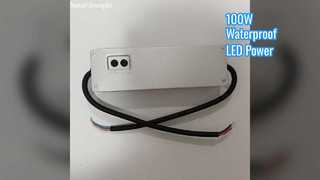 พาวเวอร์ซัพพลายไดร์เวอร์ LED กันน้ำ 100W