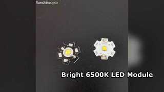 โมดูล LED 220LM 3W 6500K สตาร์ PCB แสงสว่างจ้า