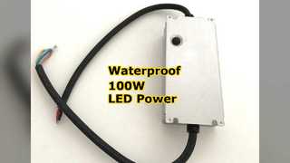 ไดร์เวอร์ LED Meanwell 100W กันน้ำ IP67